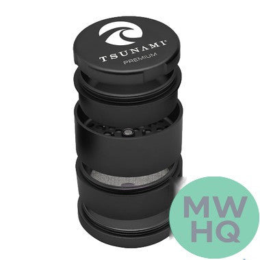 Tsunami Premium Micro Rounded Teeth Grinder - 5 Part