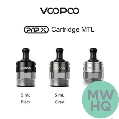 VooPoo PNP X 5ML Refillable Replacement Cartridge Pod - Pack of 2