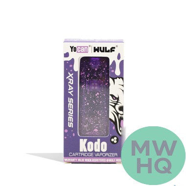 Wulf Mods X-Ray Series Kodo 400mAh Adjustable Voltage 510 Cartridge Vaporizer Battery - Assorted Colors