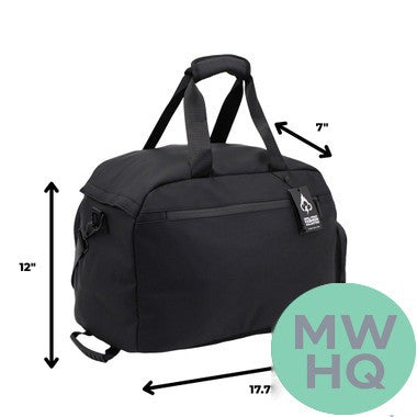 FireBar Labs Smell Proof Executive Tech Hybrid Backpack – Stealth Black