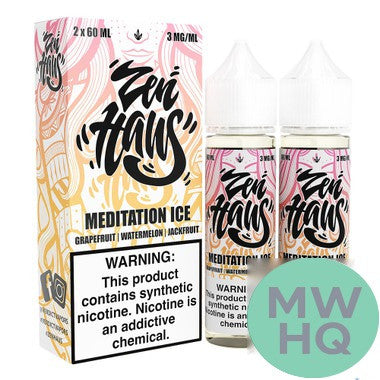 Zen Haus Synthetic Nicotine E-Liquid 120ML (2 x 60ML)