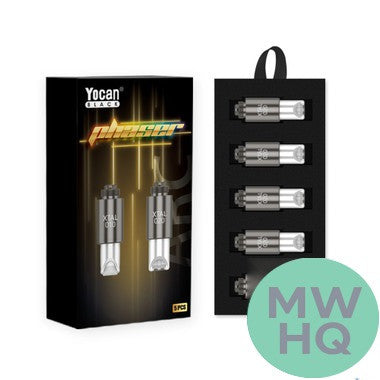 Yocan Black Phaser XTAL Replacement Tips - Pack of 5
