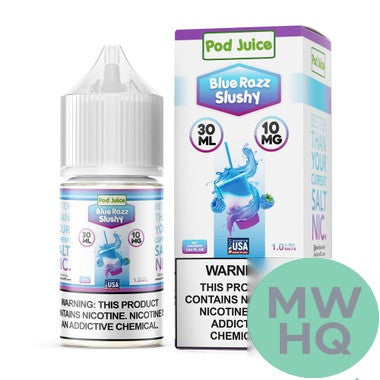 POD Juice Nicotine Salt E-Liquid 10MG 30ML – Banana Freeze