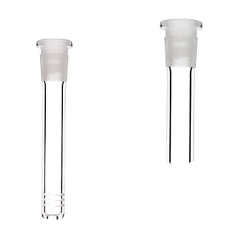 Hillside Glass Frosted Top 19mm to 14mm Flush Joint Downstem