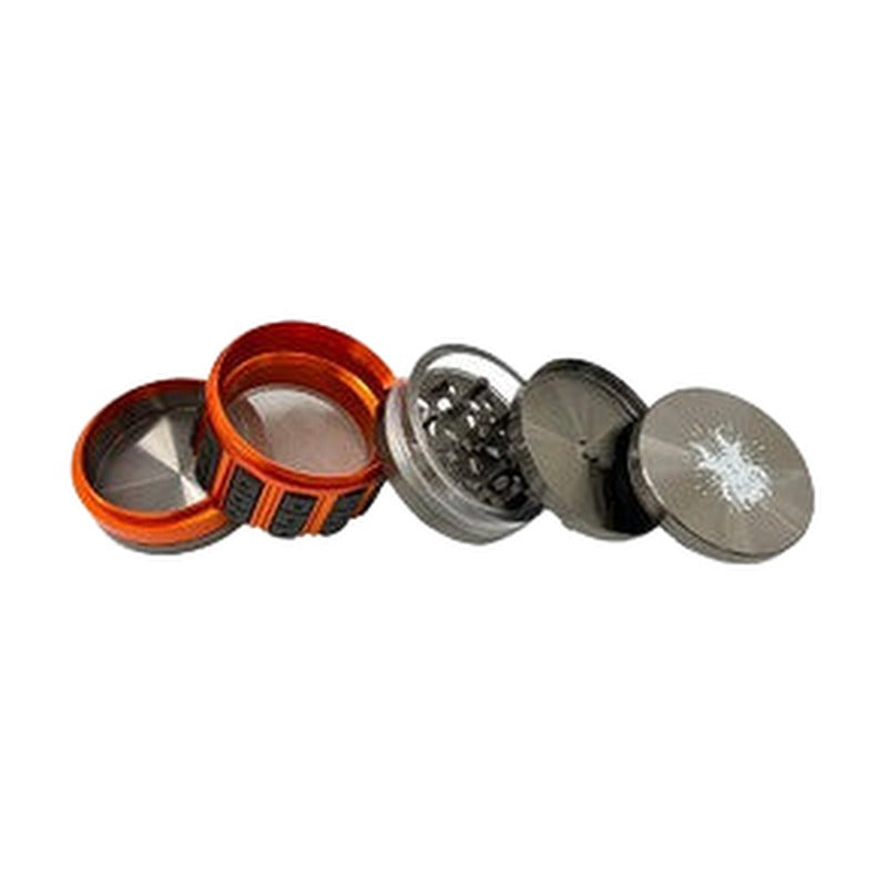 Shredder Large Grinder With Layer Window - Style 44 - 63mm - 4 Part