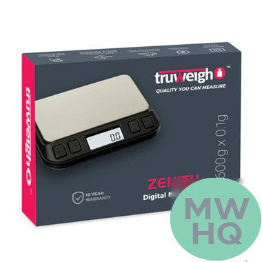 Truweigh Zenith Digital Mini Scale 600g x 0.1g – Black