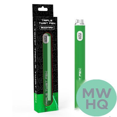 Luzid Triple Twist Pen 900mAh VV 510 Cartridge Device Mod Battery