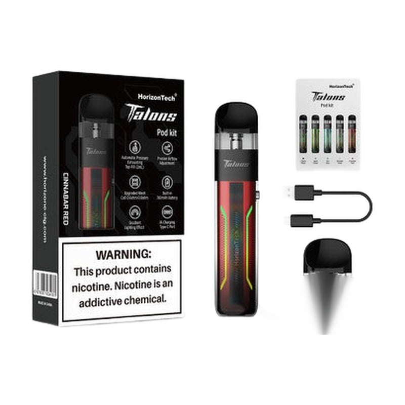 HorizonTech Talons 700mAh Pod System Starter Kit With 2 x Refillable 2ML Meshed Pod