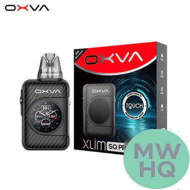 OXVA XLIM SQ Pro 2 1600mAh Pod System Starter Kit With 2 x 2ML Refillable XLIM Top Fill Cartridge Pod