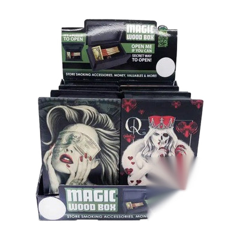Smokezilla Wood Magic Storage Box - Assorted Designs [22899]