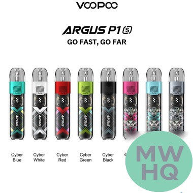 VooPoo Argus P1s 800mAh Pod System Starter Kit With Refillable 2 x 2ML Argus Cartridge Pod