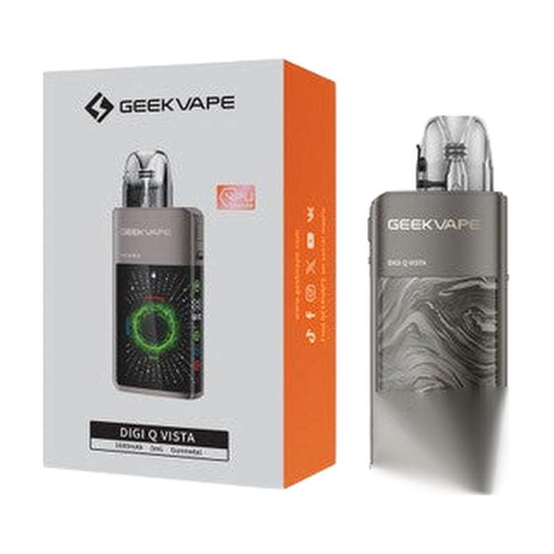 GeekVape Digi Q Vista 1600mAh Pod System Starter Kit With 2 x 3ML Refillable Q Cartridge