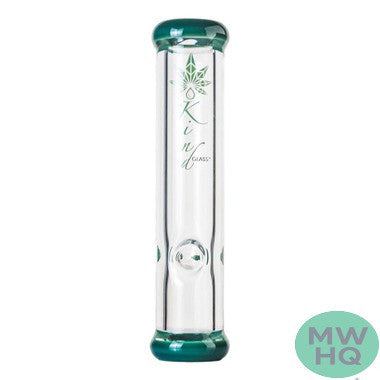 The Kind Glass Steamroller - 7MM - 600 Grams - 10 Inches – Green