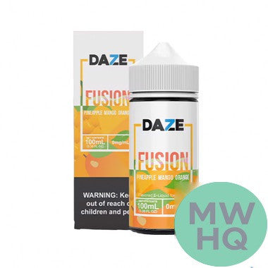7 Daze Fusion Synthetic Nicotine E-Liquid 100ML