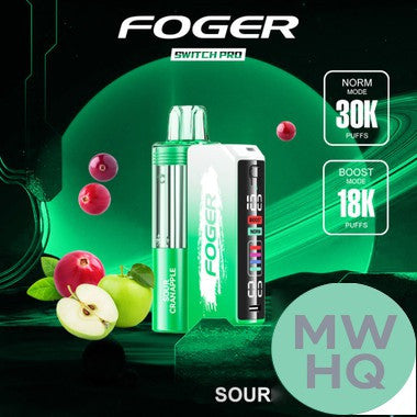 Foger Switch Pro Kit 30K Puffs 19ML Disposable Device & Power Bank
