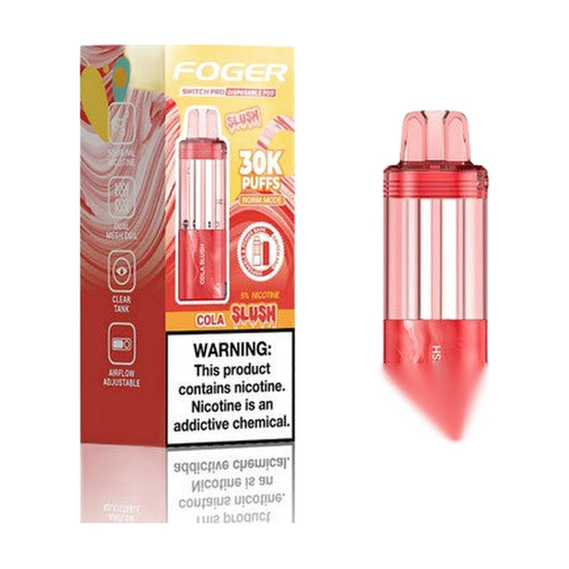 Foger Switch Pro Kit 30K Puffs 19ML Disposable Device & Power Bank