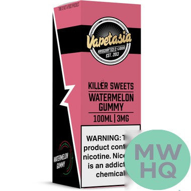Killer Sweets By Vapetasia Synthetic Nicotine E-Liquid 100ML