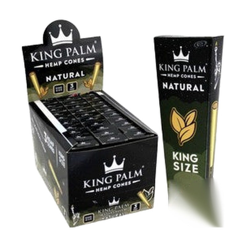King Palm Hemp Cones - Pack of 3 Cones