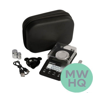 Truweigh SENSO Digital Milligram Scale 50g x 0.001g – Black