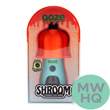 Ooze Shroom Character 650mAh Dual 510 Cartridge Device Battery With Digital Screen