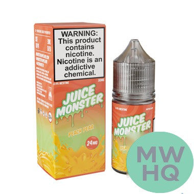 Juice Monster Synthetic Nicotine Salt E-Liquid By Monster Vape Labs 30ML – Blueberry Lemon