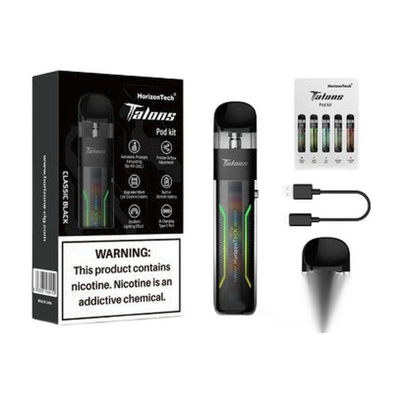 HorizonTech Talons 700mAh Pod System Starter Kit With 2 x Refillable 2ML Meshed Pod