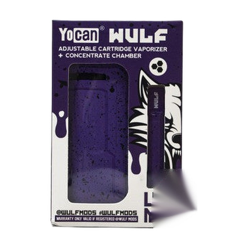 Wulf Mods x Yocan Uni Max 650mAh Adjustable Cartridge Vaporizer + Concentrate Chamber Starter Kit