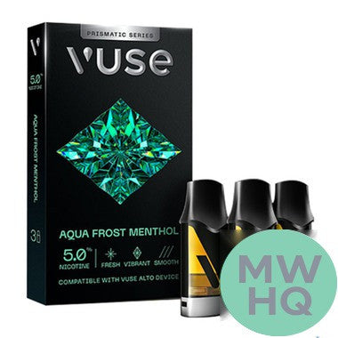 Vuse Alto Prismatic Series 1.8ML Prefilled Nicotine Replacement Pods - Pack of 3 Pods