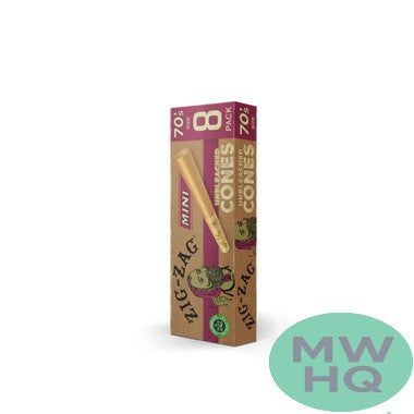 Zig-Zag 70's Mini Pre-Rolled Cones - Pack of 8 Cones