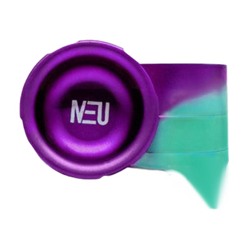 Neu Dry Herb Aluminum Grinder With Ashtray & Storage Top - 63 mm - 4 Parts