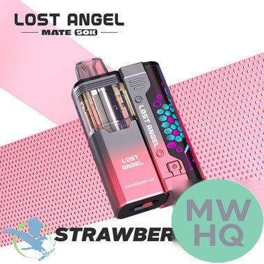 Lost Angel Mate 50K Puffs 20ML 3D Curved Screen Disposable Device & Power Bank Kit