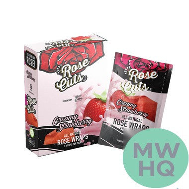 Rose Cuts Flavored Organic Wraps - Pack of 3