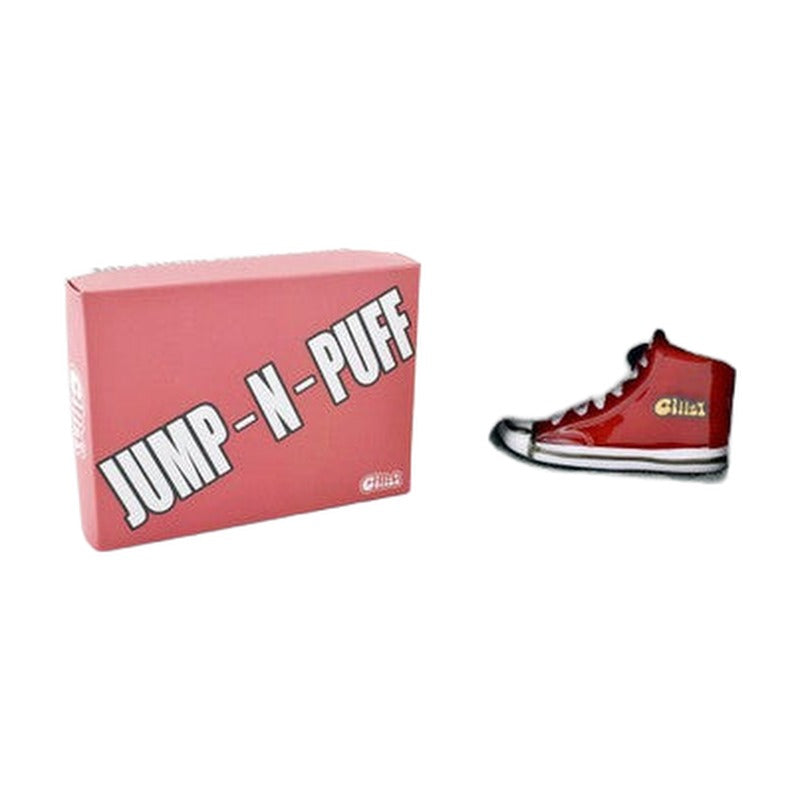 Gliizy Jump-N-Puff Shoes Glass Hand Pipe - 90 Grams - 3.5 Inches