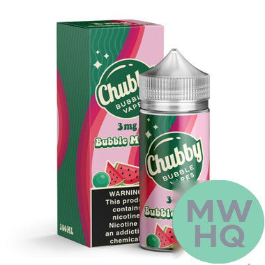 Chubby Bubble Vapes Nicotine E-Liquid 100ML