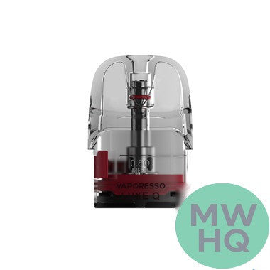 Vaporesso Luxe Q 3ML Refillable Replacement Mesh Pod - Pack of 4