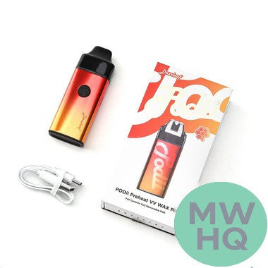 DAZZLEAF PODii 650mAh Preheat VV Wax Pen Kit With Type-C Cable