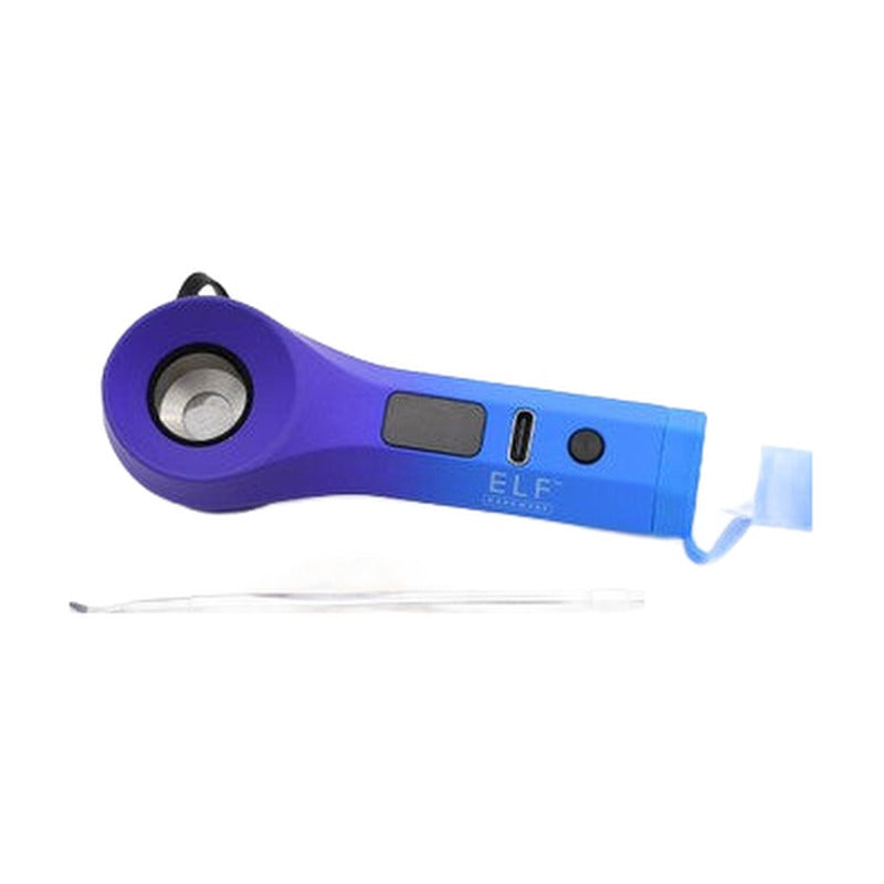 ELF Hardware CannDab VV Preheat Concentrate Vaporizer With LED Screen & USB-C Cable