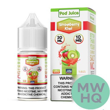 POD Juice Nicotine Salt E-Liquid 10MG 30ML – Banana Freeze