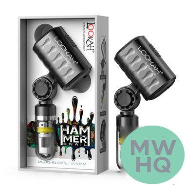 Lookah Hammer 950mAh Portable Enail Banger Dab Rig Vaporizer With LED Screen