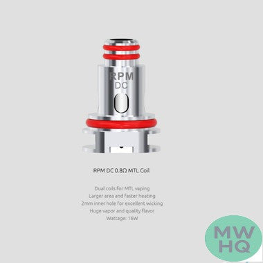 SMOK RPM Replacement Coils - Pack Of 5