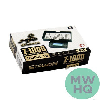 Stallion Z-1000 Digital Pocket Scale 1000g x 0.1g – Black