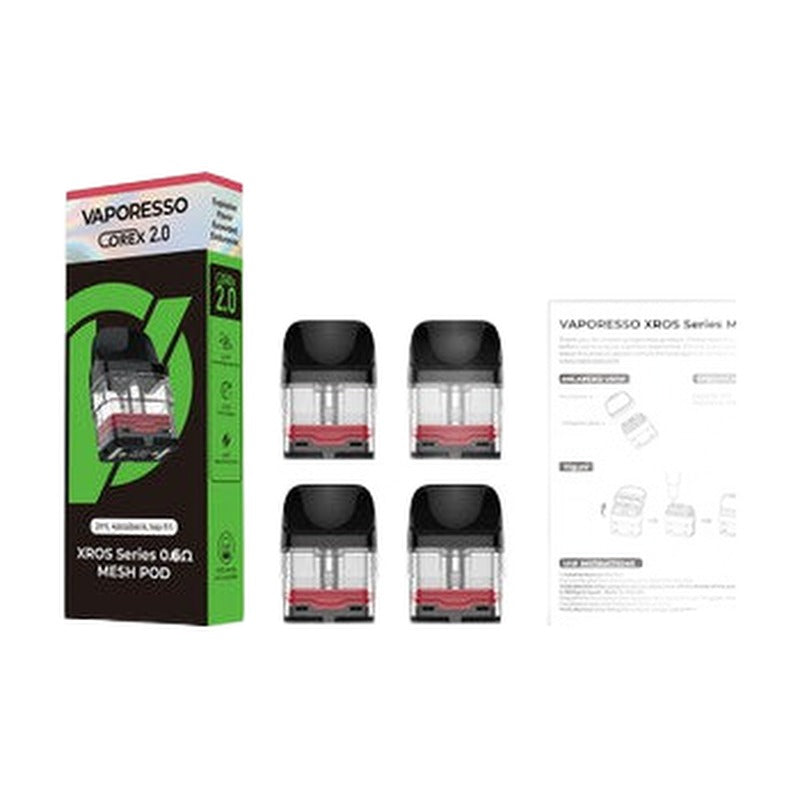 Vaporesso XROS Series Top Fill 2ML Refillable Replacement Pod - Pack of 4