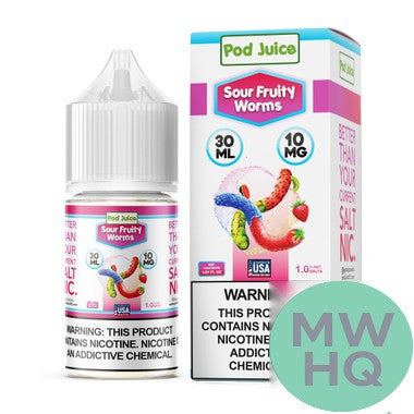 POD Juice Nicotine Salt E-Liquid 10MG 30ML – Banana Freeze