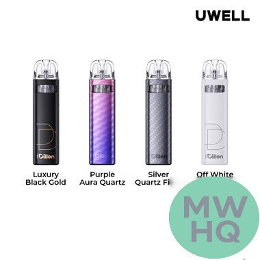Uwell Dillon EM 900mAh Pod System Starter Kit With 2 x Refillable 2.5ML Cartridge Pod