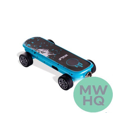 Wulf Mods Deck Skateboard 500mAh 510 Preheat VV Battery - Assorted Colors