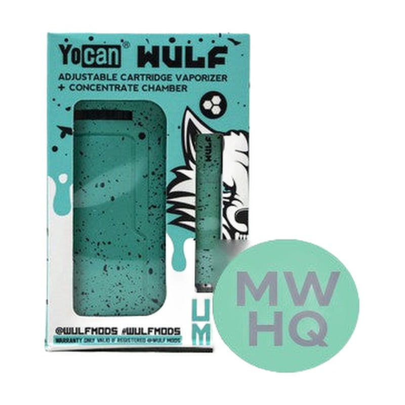 Wulf Mods x Yocan Uni Max 650mAh Adjustable Cartridge Vaporizer + Concentrate Chamber Starter Kit