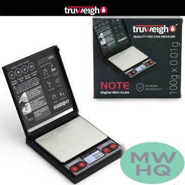Truweigh NOTE Digital Mini Scale 100g x 0.01g