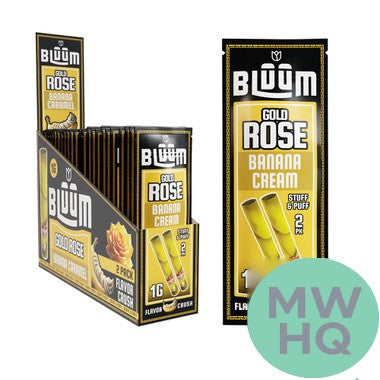 Bluum Stuff & Puff Wild Flower Rolls 1G - Pack of 2