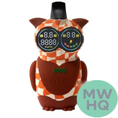 Ooze Hoot Character 650mAh Dual 510 Cartridge Device Battery With Digital Screen