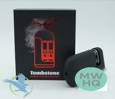 Hamilton Devices Tombstone 650mAh Double Cartridge Vaporizer Battery Mod – Black